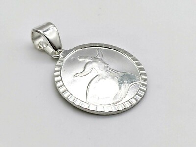 Handgefertigter 925 Sterling Silber Türkische Derwisch Tänzerin Anhänger  