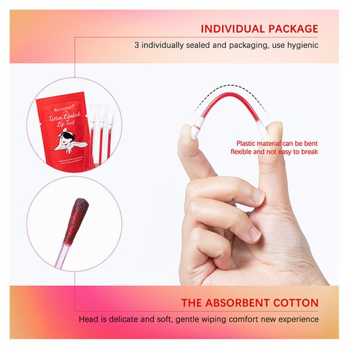 3pcs/set Makeup Velvet Lip Gloss Tattoo Lipstick Matte Lip Gloss Portable Ma _ - Picture 14 of 28