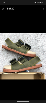 Astral Webber Sandal Mens 8 Green Stealth Buckle Army Olive  display picture 2
