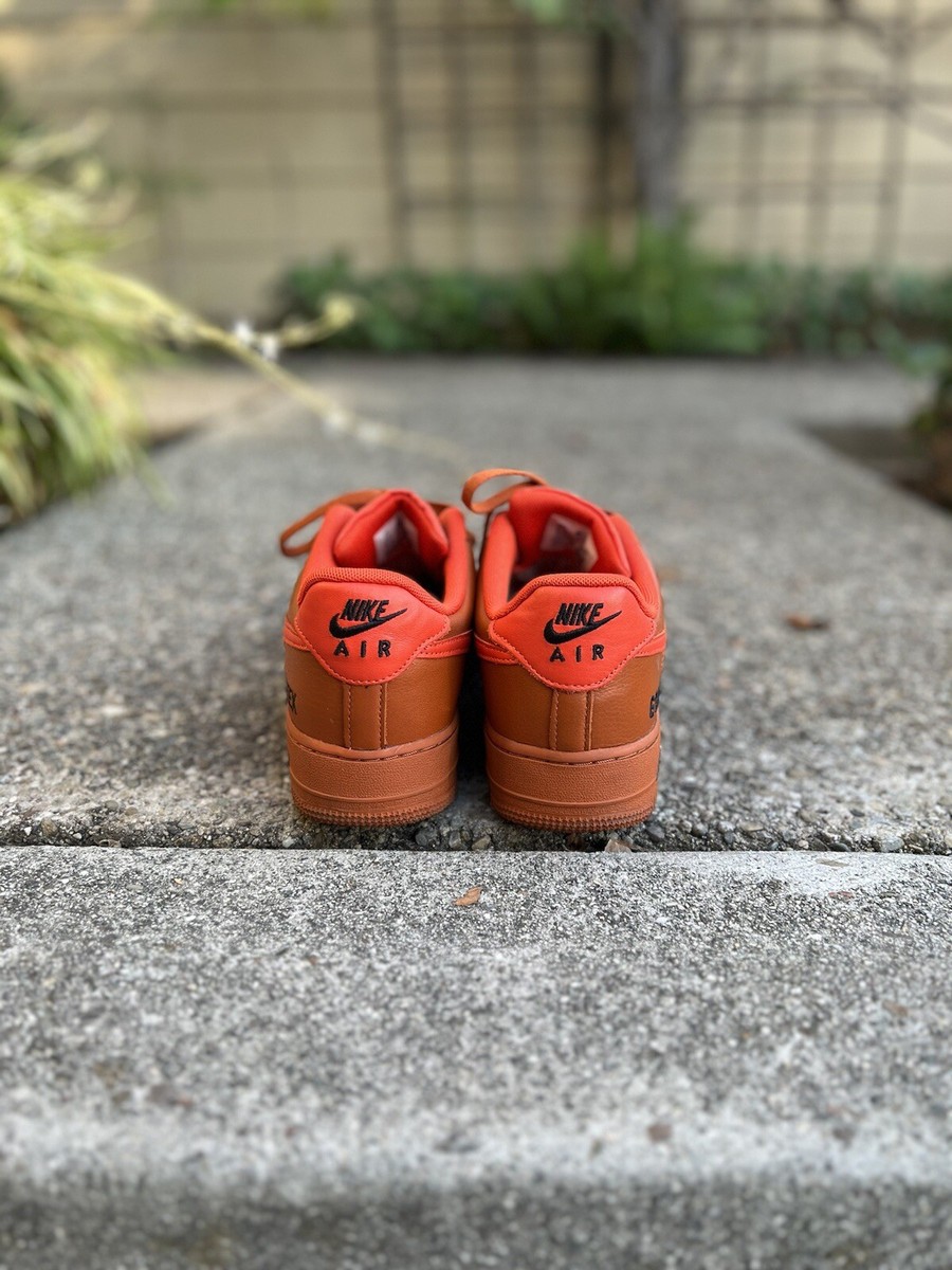 Size 8.5 - Nike Gore-Tex x Air Force 1 Low Orange Waterproof