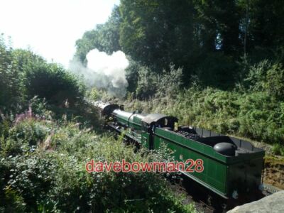 PHOTO  GWR NO. 6960 RAVENINGHAM HALL APPROACHING ARLEY RAILWAY STATION THIS DELI