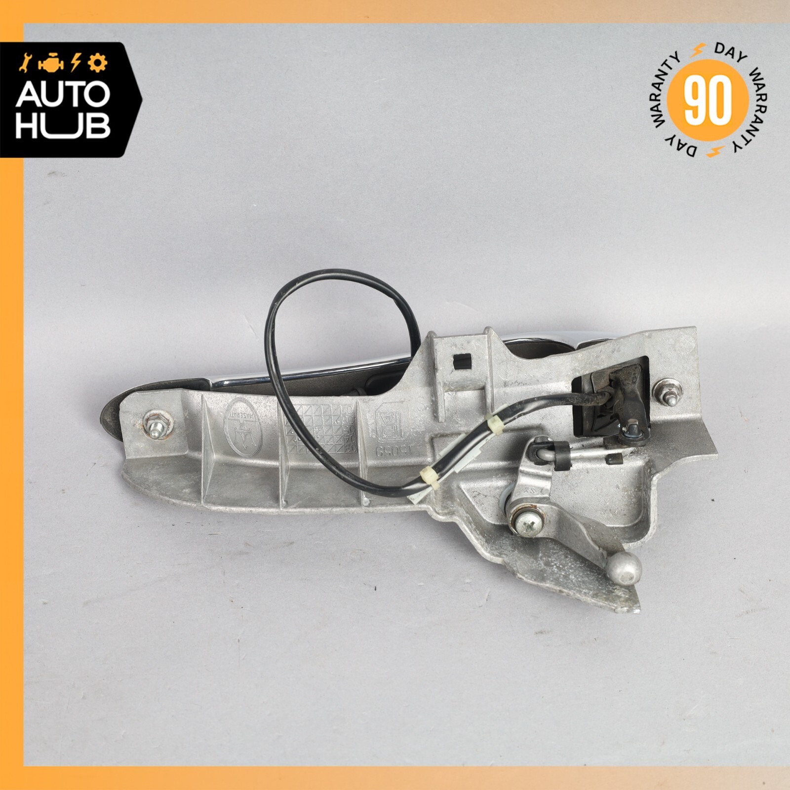 03-13 Maserati Quattroporte M139 Rear Left Side Exterior Door Handle OEM