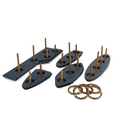🔥 Battleship Classic Naval Combat Ring Toss Game #PGBBW01 - Picture 1 of 6