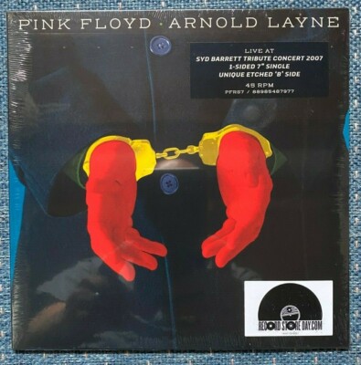 PINK FLOYD ARNOLD LAYNE LIVE SYD BARRETT TRIBUTE CONCERT 7'' ETCHED VINYL RSD 