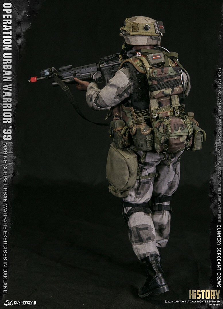 DAMTOYS 78080 1/6 Marine Corps Gunner Sergeant Major 12