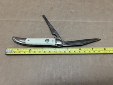 Vintage Prov Cutlery - Folding Pocket Knife - Fishing Knife - Made in USA