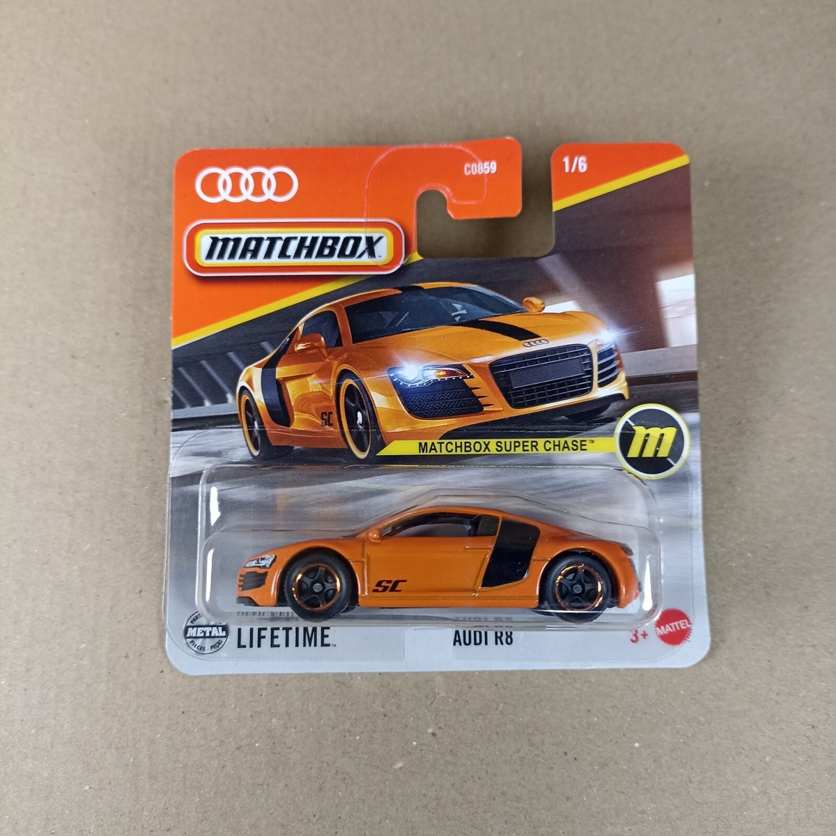 Matchbox AUDI R8 Super Chase Orange 1/6 2025 Short Card | eBay