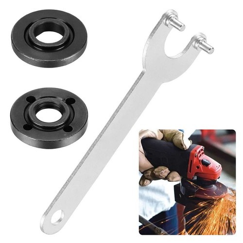 5/8-11 Angle Grinder Flange Lock Nuts Wrench Tool For Dewalt Makita Milwaukee - Picture 9 of 10