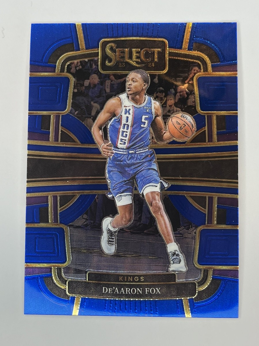 De'Aaron Fox Base ディアロン・フォックス DE'AARON FOX 2023-24 Panini Select Blue Base #49 Sac Kings
