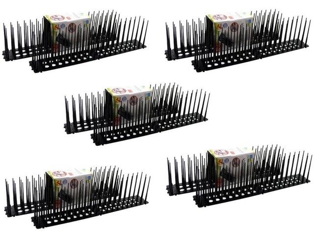 10x Vogelabwehr Taubenspikes je 45cm | Taubenabwehr Taubenschutz | Spatzenabwehr