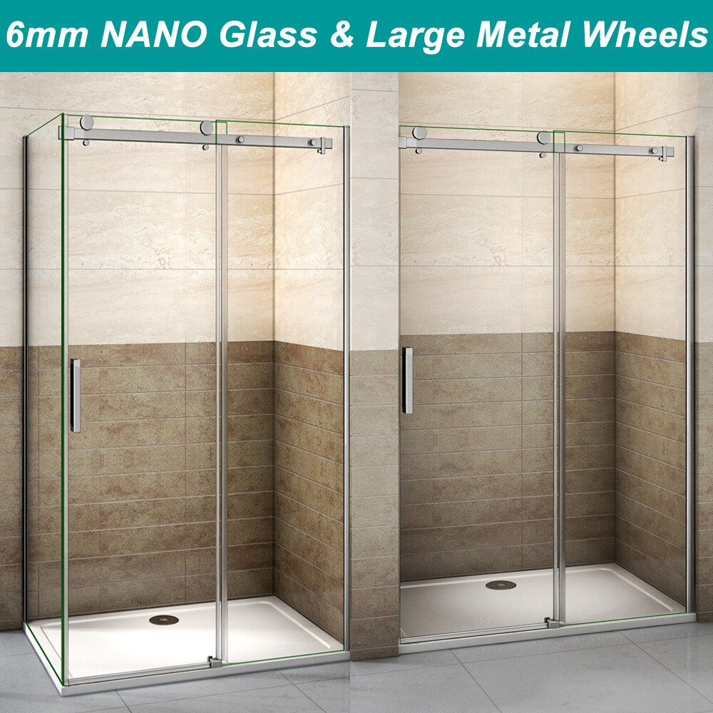 Nova Frameless 1000 X 700 Sliding Door Shower Enclosure - View #11