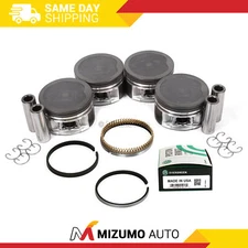 Pistons w/ Rings fit 95-04 Toyota Tacoma 2.4L 2RZFE DOHC 16V