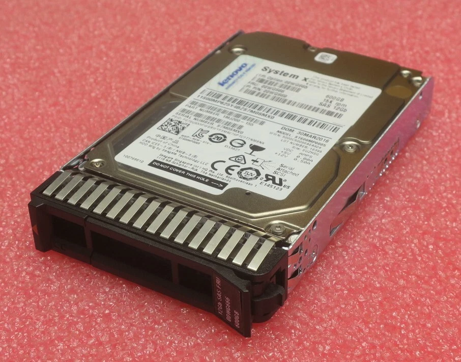 4x Lenovo 600GB 15K SAS 12G 2.5" Hot-Swap Hard Drive HDD G3HS 00WG666 00WG669 - Image 3 of 4