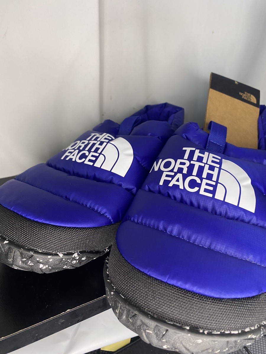 【THE NORTH FACE】◆NUPTSE EX MULE◆男女共用・大人気◆ The North Face Nuptse Mules Slip-on Slippers Lapis Blue