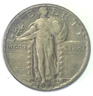 1927 D 25c Standing Liberty Silver Quarter Denver