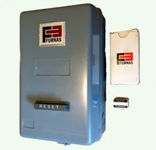 Furnas 14CF12BA Magnetic Starter 7.5 Hp Single Phase Start-Stop Kit & OL Heater