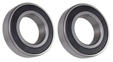  2 Each 6006-2RS, 6006LLU, 6006DDU Sealed Radial Ball Bearing 30X55X13 SpinCo