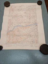 Hood River Wa. Survey Map 1950