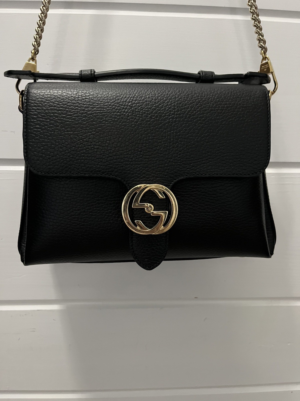 GUCCI INTERLOCKING G DOLLAR MEDIUM TOP HANDLE SHO… - image 2