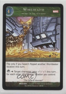 2007 VS System Marvel Coming of Galactus Box Set Worldeater #MCG-033