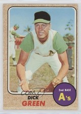 1968 Topps Dick Green #303 a5h