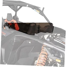  Tinted Hard Coat Poly Half Windshield for 2017-2026 Can Am Maverick X3 