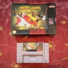 Mickey Mania (Nintendo SNES) Boxed, NTSC-U/C, Tested & Works