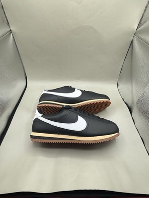 Authentic 2024 Nike Cortez Leather Black Sesame Gum Brown Men 11.5 Brand New