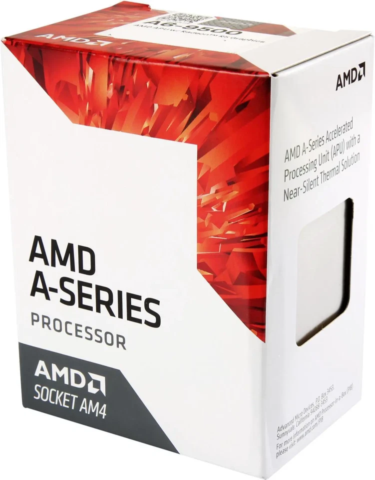 9x AMD A6-9500 APU with Heatsink AM4 3.80GHz AD9500AGABBOX Boxed CPU Processor - Image 2 of 2