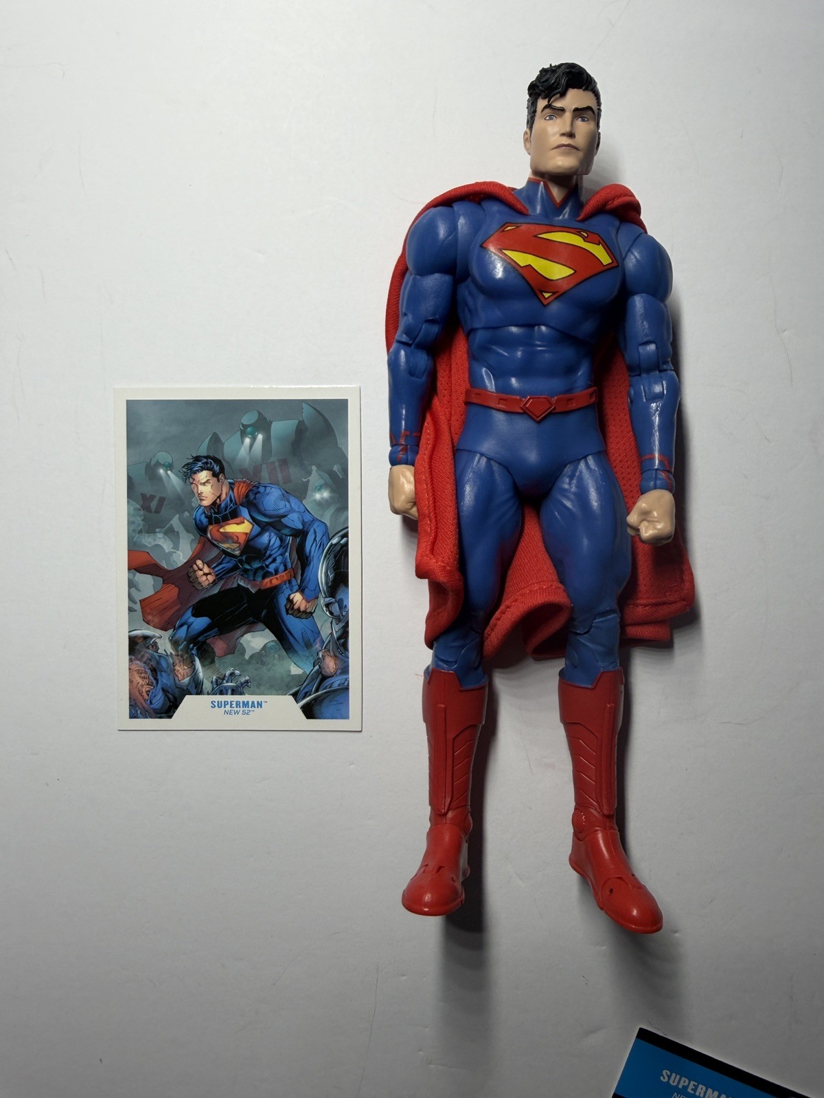 McFarlane DC Multiverse Superman New 52 Gold Label 7" Action Figure Loose & Card