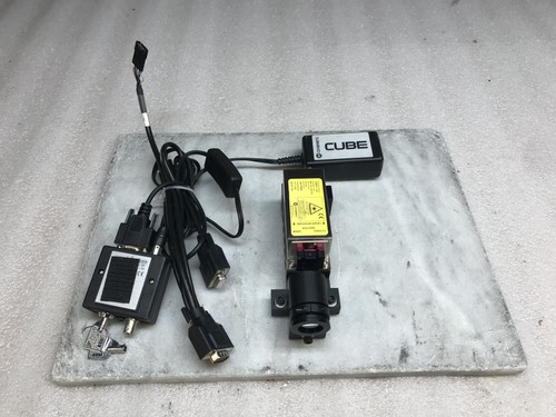 Coherent 1069417/AH 640nm 40mW CUBE Laser 7.45k Hours w/ Control Box *READ DESC*