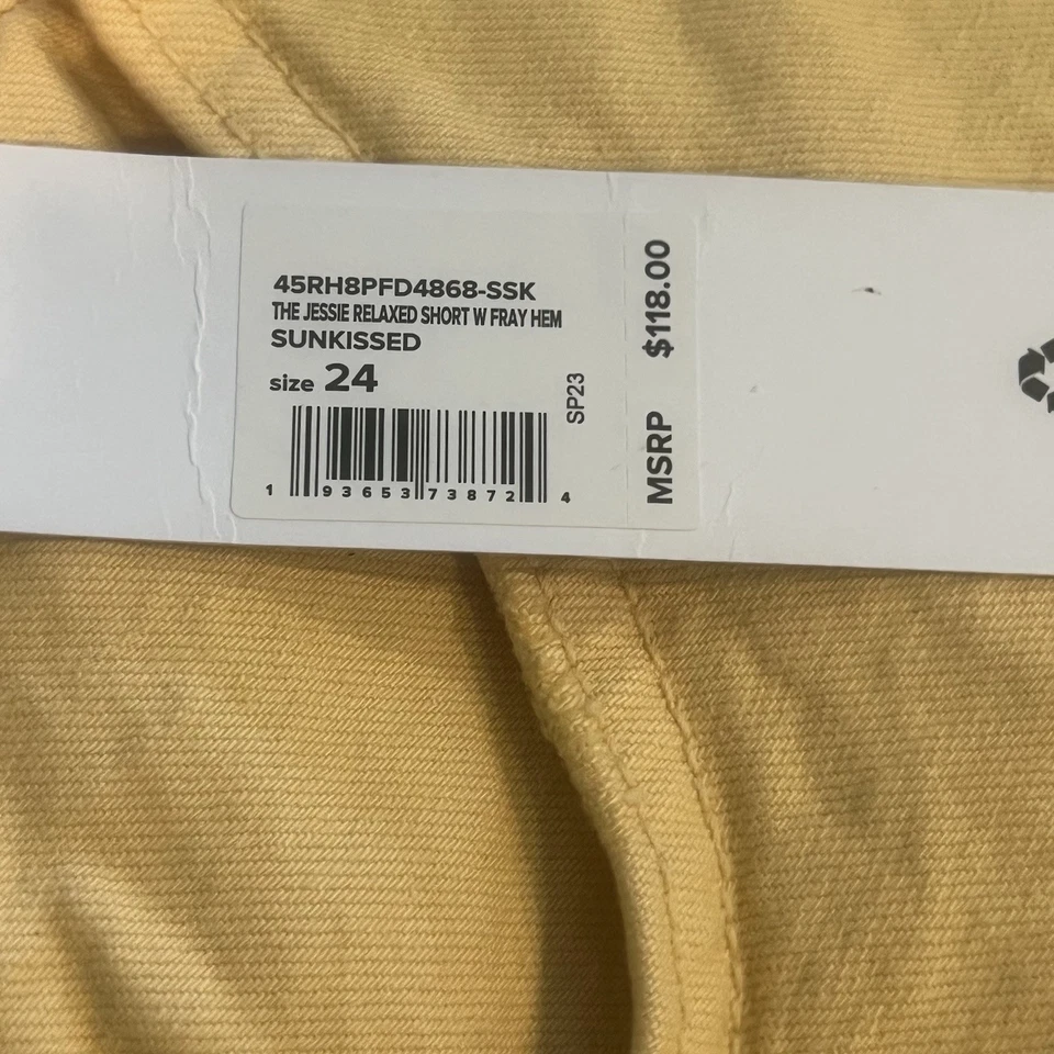 Pantalones Cortos Joes Jeans Jessie Relajados Vintage Elásticos Sunkissed Nuevos con Etiquetas $118 Talla 24 Foto 2 de 4