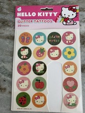 hello kitty temporary Glitter Tattoos