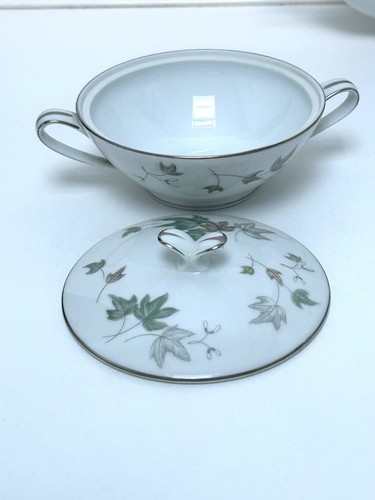 Noritake RC 595 Mapleleaf Full China Tea Set Teapot Jugs Cups And Plates Vintage - Picture 12 of 14