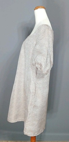 Veronika Maine Dress Size 14 Business Corporate Lined Metallic Silk - Picture 5 of 8