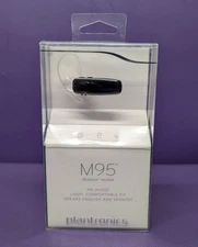 New Plantronics Bluetooth Wireless Universal Headset w/ HD Audio M95