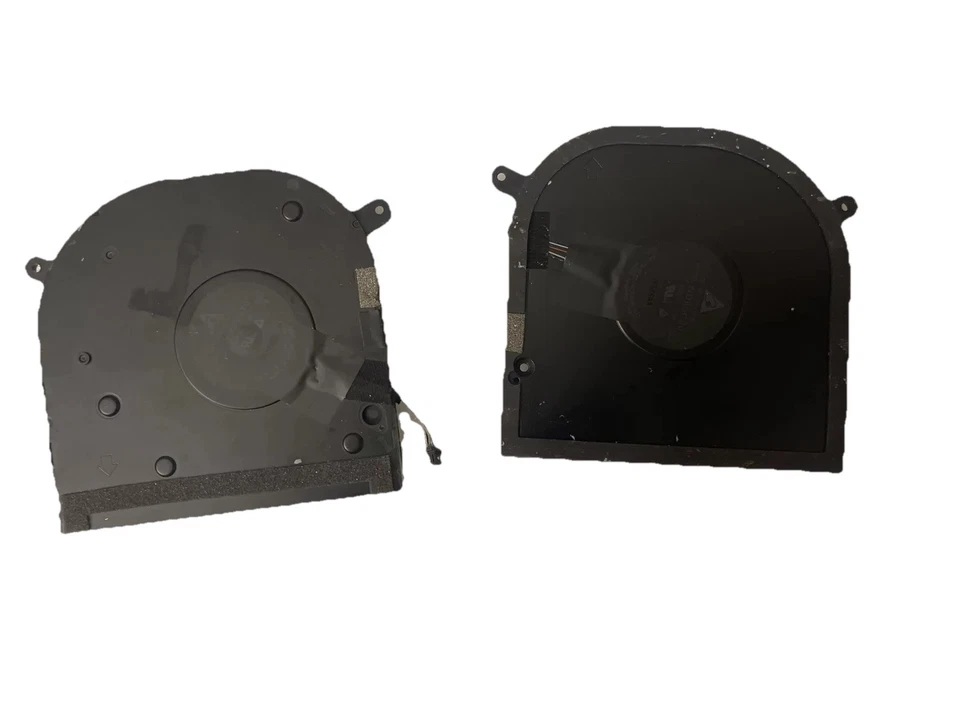 DELL XPS 17 9700 9710 9720 Precision 5750 5760 5770 CPU + GPU Par de ventiladores de refrigeración Foto 2 de 2