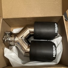 Mbrp T5178cf For Universal Carbon Fiber Dual Tip 3.5 Inch