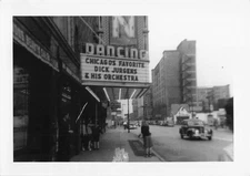 Aragon Ballroom Marquee Chicago 1940s Photo Illinois Dick Jurgens Dancing