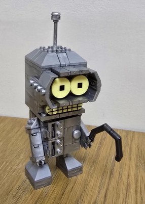 Mega Construx DXB86 Sammler Kubros Bender Futurama Spielzeug komplett ohne Karton