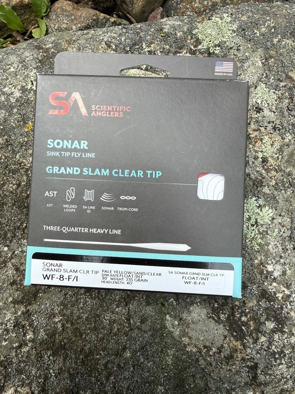 Scientific Anglers Sonar Grand Slam Clear Tip Fly Line - WF8F/I