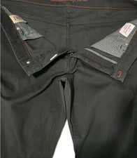 Weatherproof Vintage Mens Slim Stretch Regular Fit Green Olive Pants 38Wx32L