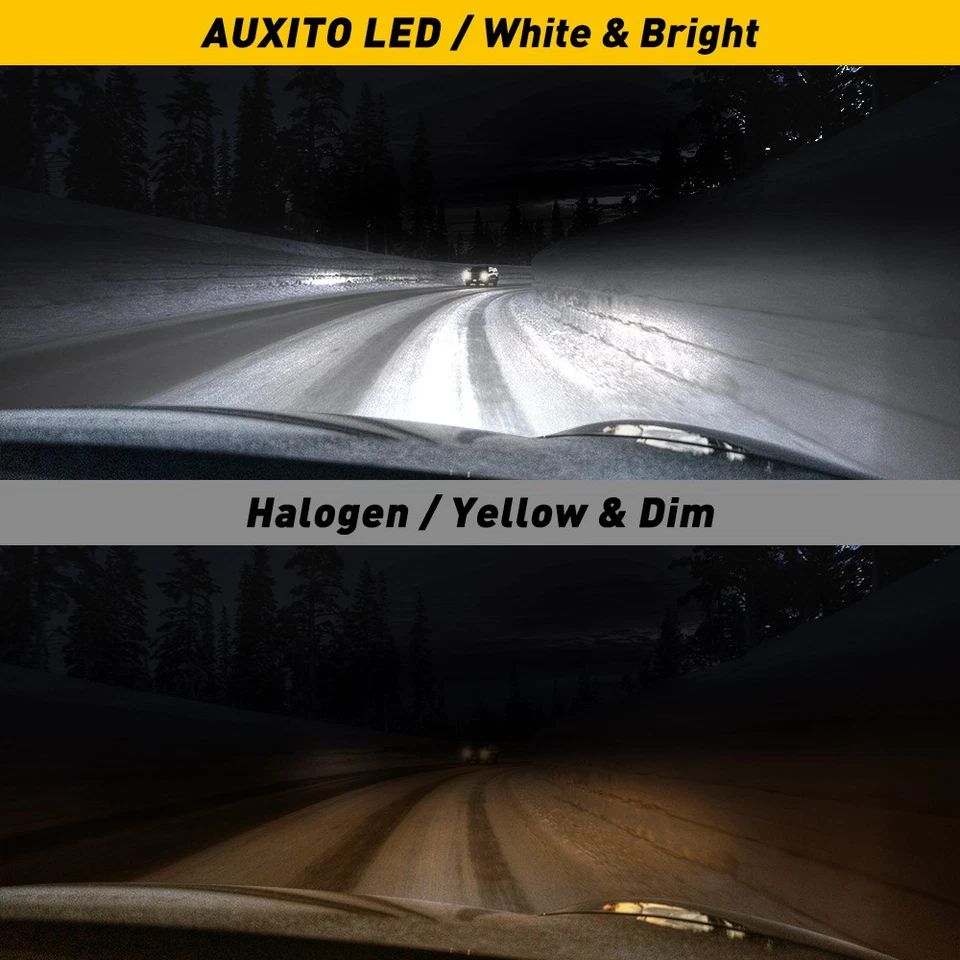 Auxito LED Headlight Bulb H11 Canbus Low Beam 30000LM 6500K Ultra Bright 1-10Set - Image 2 of 4