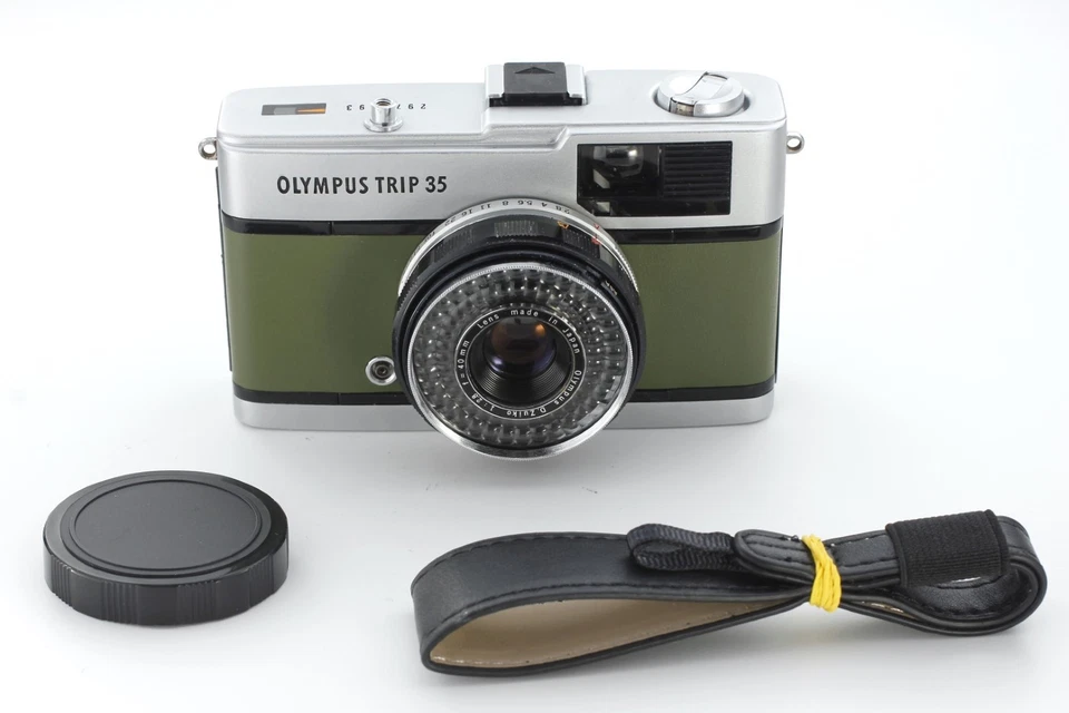 Olympus TRIP 35 Green [CLA'd/N MINT] Film Camera Point & Shoot Lens s/n2978493 - Image 3 of 4