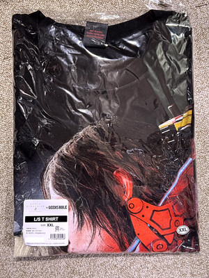 DEATH STRANDING 2x GEEKS RULE Silkscreen LS T-Shirt JAPAN POPUP TOUR Exclusive