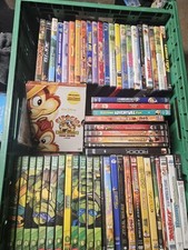 lotto Circa 45 dvd cartoni animati Disney TMNT, Power Ranger,Indiana Jones