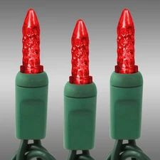 Christmas LED Mini Light Stringer - 25 ft. - (50) LEDs - Red