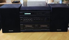 Panasonic SG-HM10L Vintage Hi-Fi System Turntable Dual Cassette Fully Working