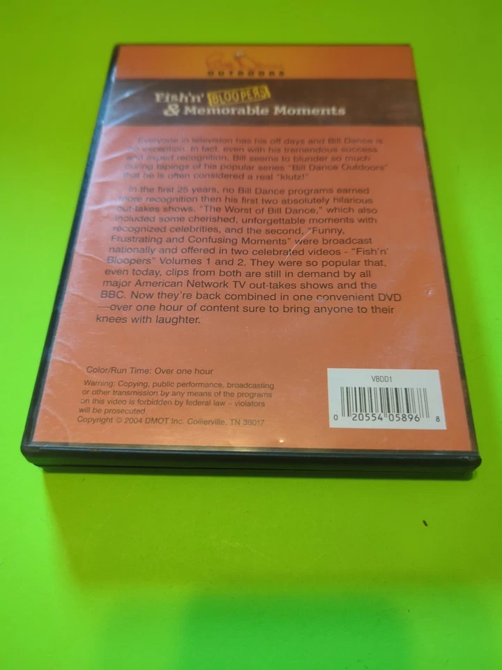 Bill Dance Outdoors: Fish'n Bloopers & Memorable Moments Vol. 1 &2 DVD  - Image 2 of 4