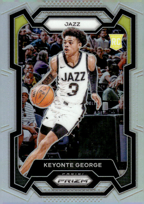 K295,065 - 2023-24 Panini Prizm Prizm Silver #127 Keyonte George Utah Jazz